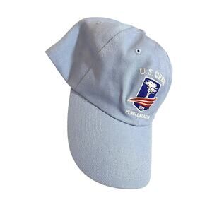 US Open Pebble Beach Hat Cap Adjustable 2019 Light Blue One Size USGA